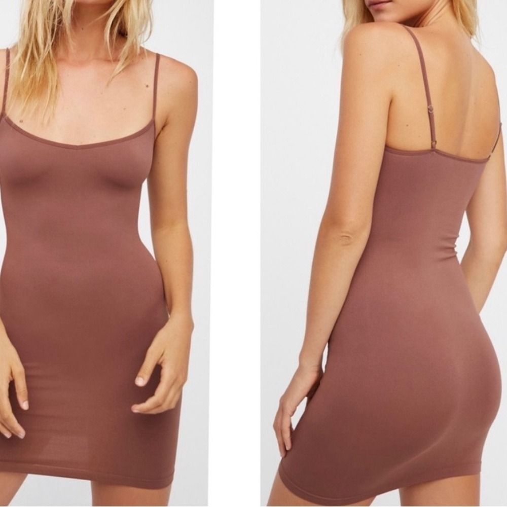 Intimately Free People Seamless bodycon Burnt Orange Spaghetti Strap XS/S